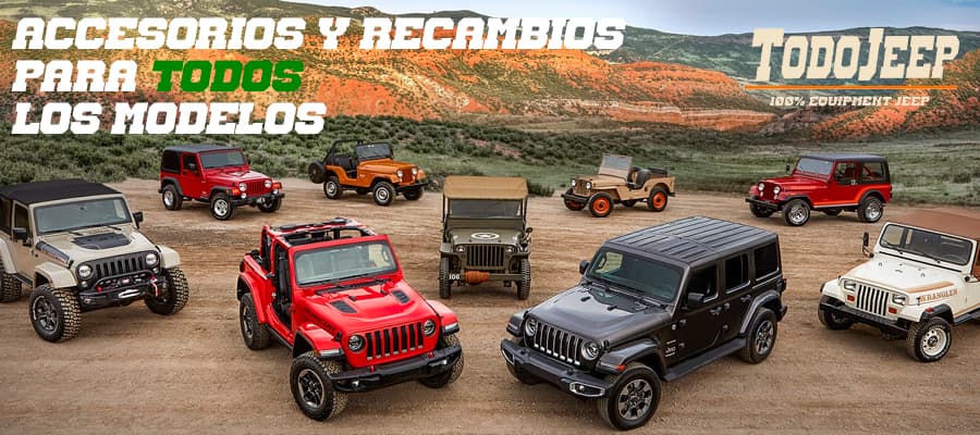Accesorios y recambios para todos los modelos – TodoJeep