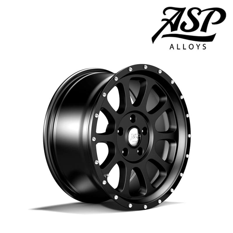 ASP-Alloys-Llanta-aluminio-1450-negra-85×18-ET-32-TUV-approved-1450.10-50-8518-5-32B