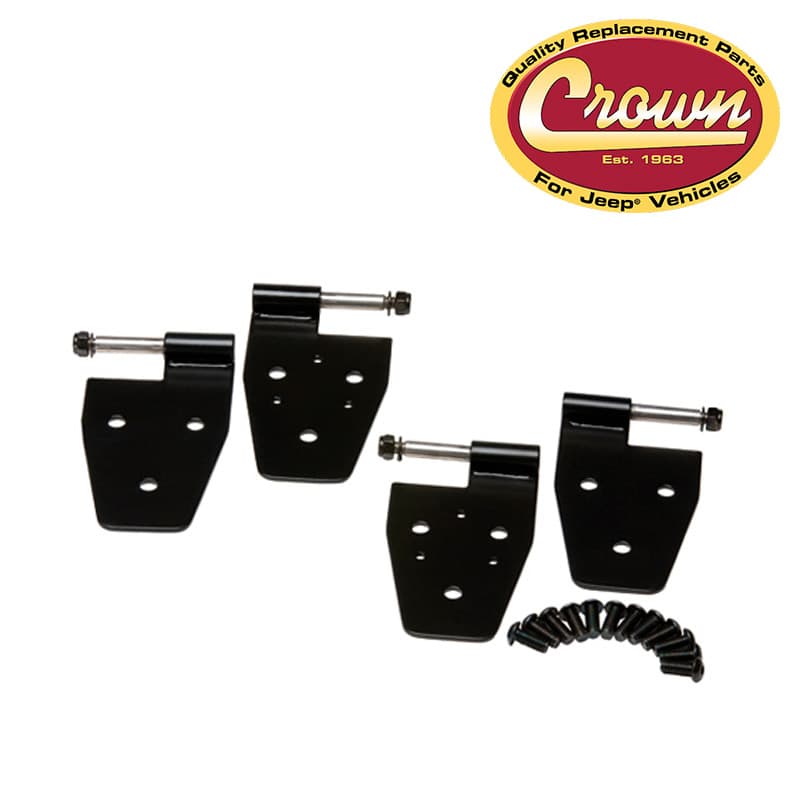 KIT-DE-BISAGRAS-PUERTA-PARA-MEDIAS-PUERTAS-ORIGINALES-ACABADO-NEGRO-JEEP-WRANGLER-YJ-SH7641