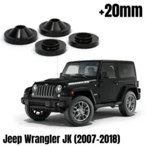 Espaciadores Jeep 20mm para suspensión
